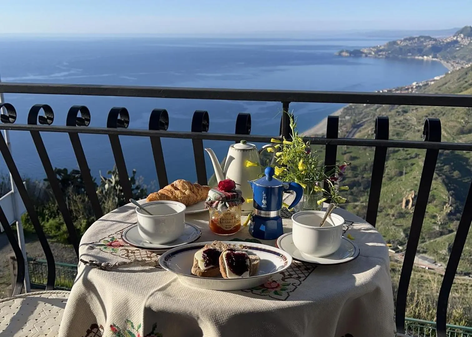 Casanima Vista Incantevole Vicino Taormina Forza dʼAgro